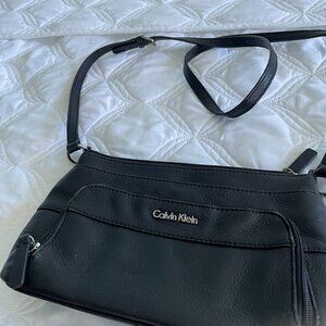 Calvin Klein Black Small Crossbody Bag 10.5"L x 7.25"T